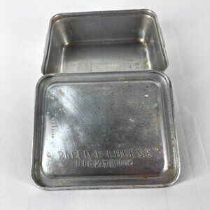 Vintage 1950's BerNARdin Speed-E-Freeze Aluminum Container with Lid Made in USA